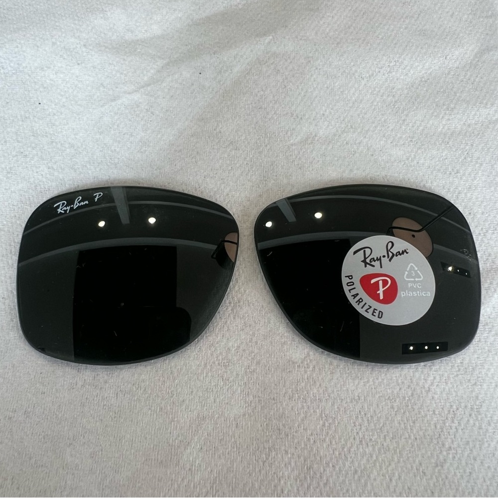 Ray-Ban RB2140 Original Wayfarer Crystal Green Polarized Replacement Lenses 50mm